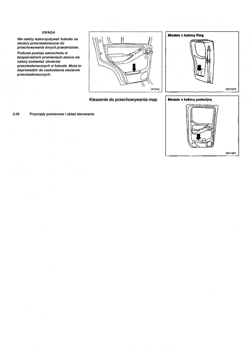 Nissan Navara III 3 instrukcja obslugi / page 86