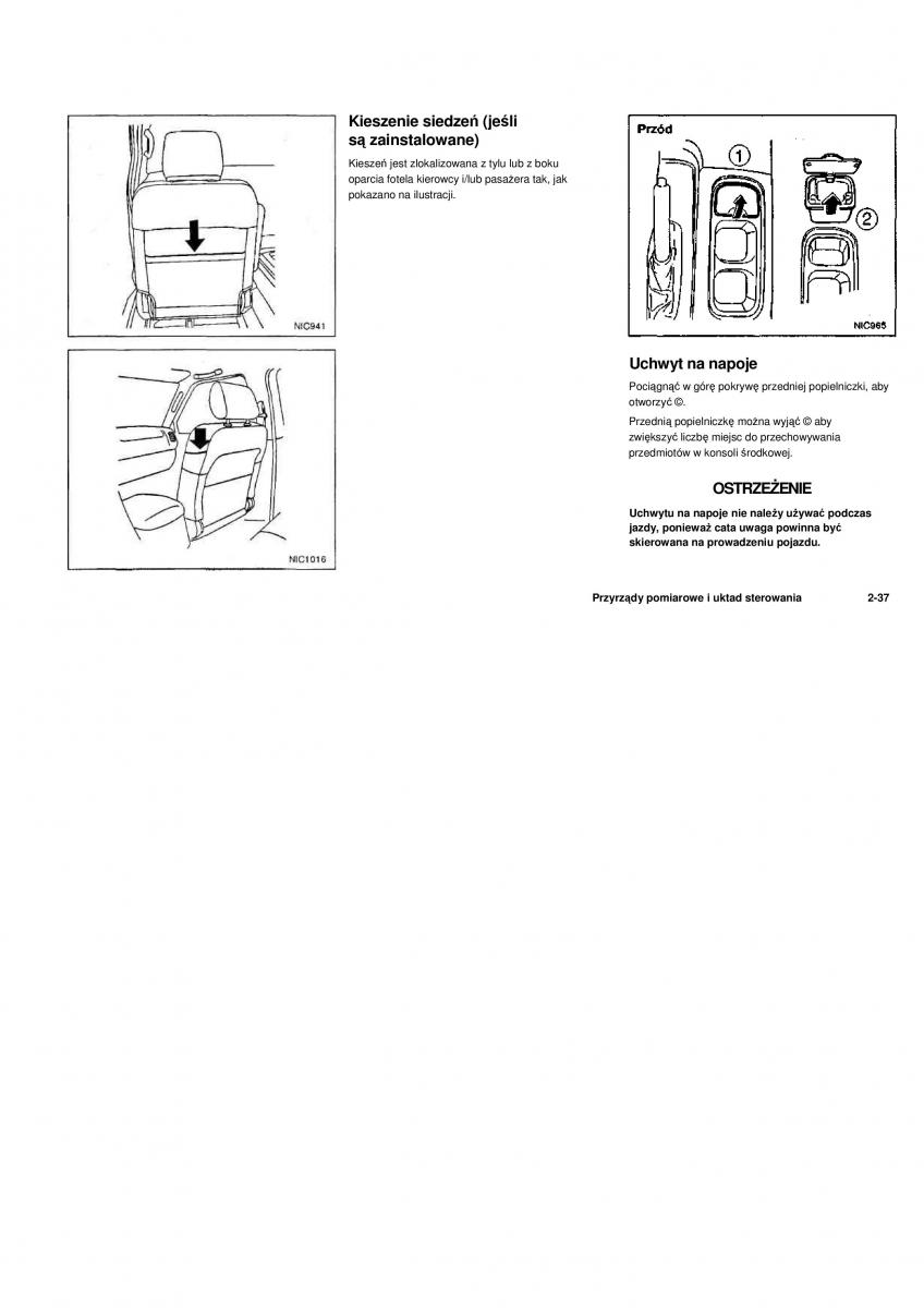 Nissan Navara III 3 instrukcja obslugi / page 87