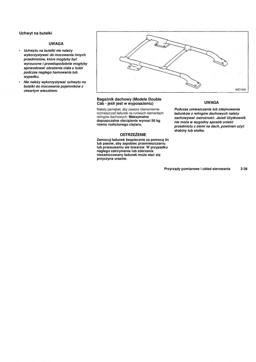 Nissan Navara III 3 instrukcja obslugi / page 89