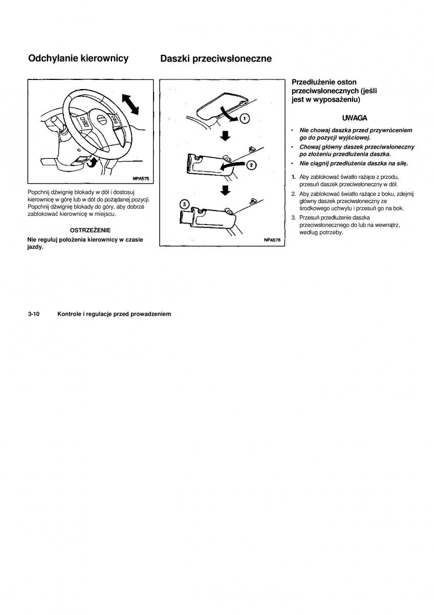 Nissan Navara III 3 instrukcja obslugi / page 104