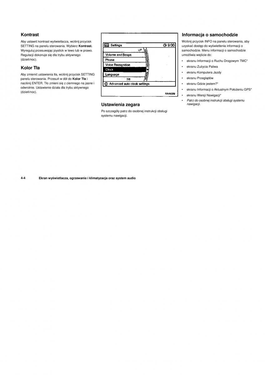 Nissan Navara III 3 instrukcja obslugi / page 118