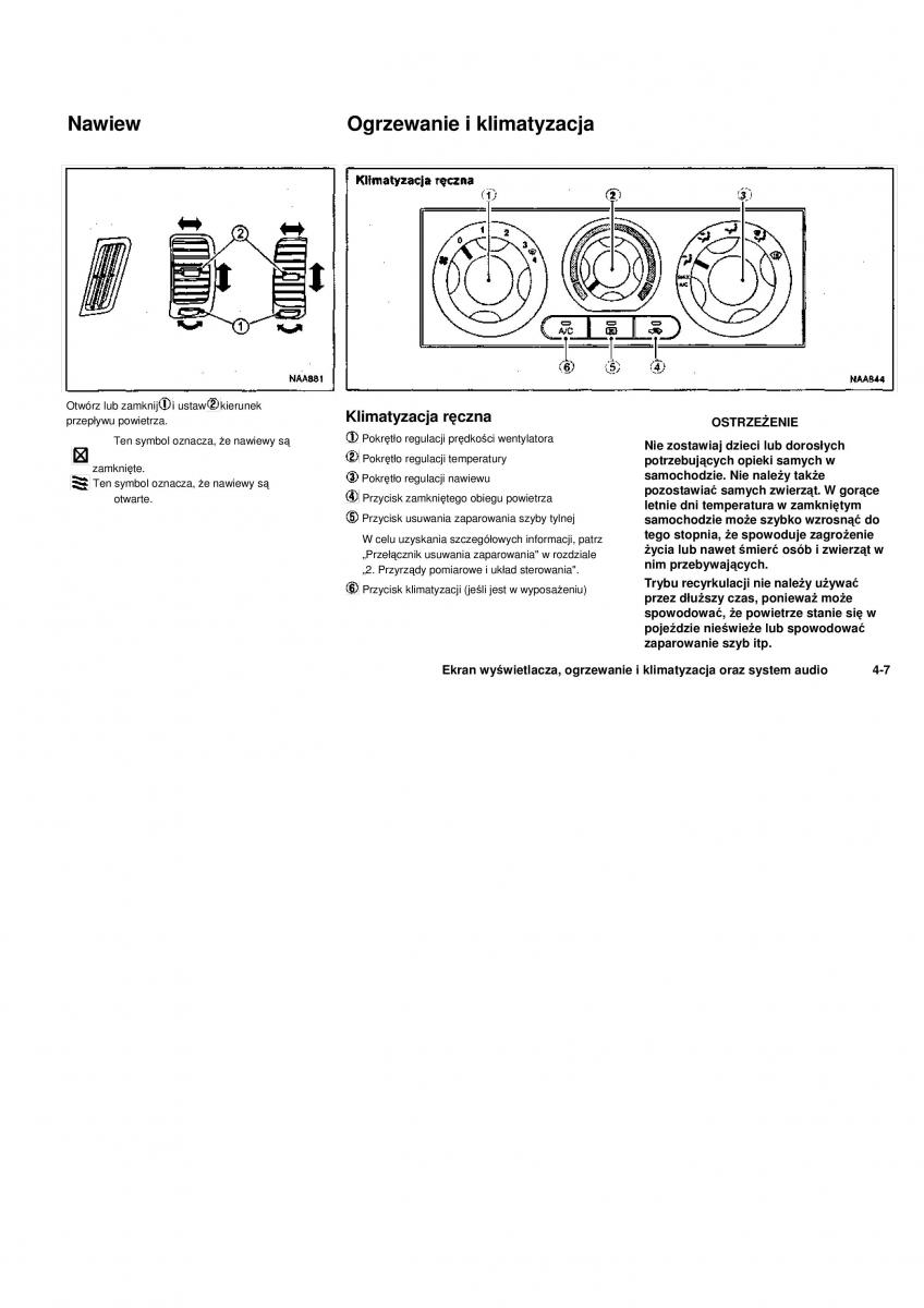 Nissan Navara III 3 instrukcja obslugi / page 121