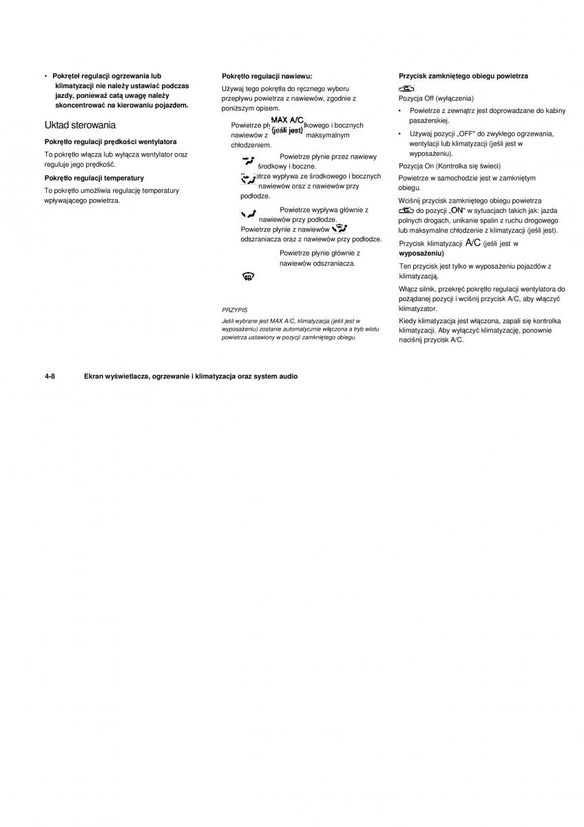 Nissan Navara III 3 instrukcja obslugi / page 122