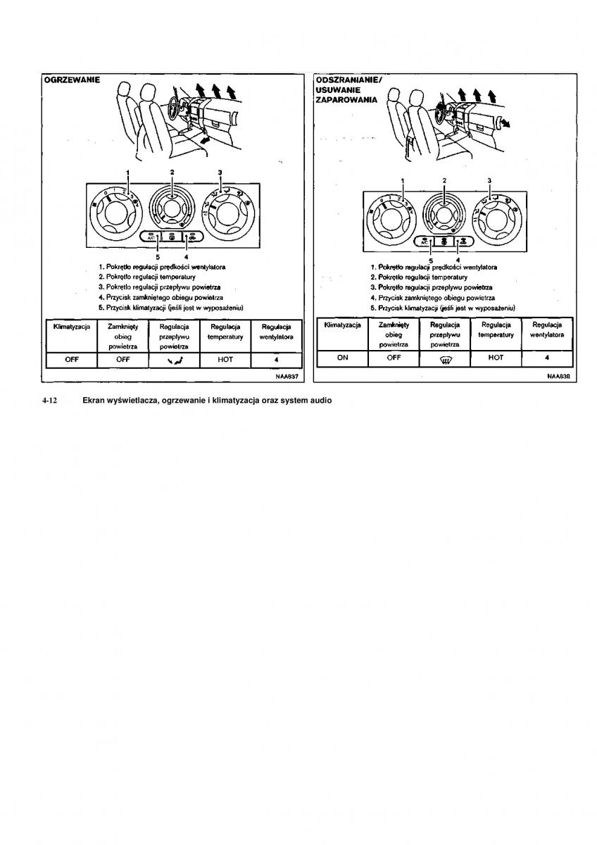 Nissan Navara III 3 instrukcja obslugi / page 126