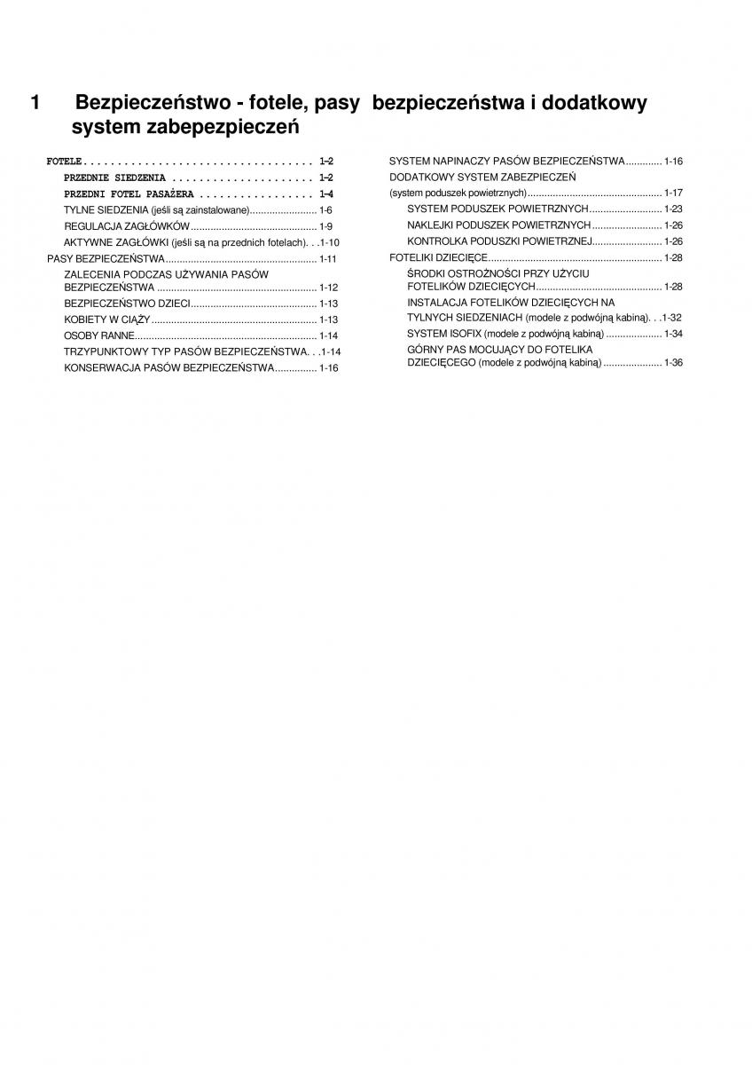 Nissan Navara III 3 instrukcja obslugi / page 13