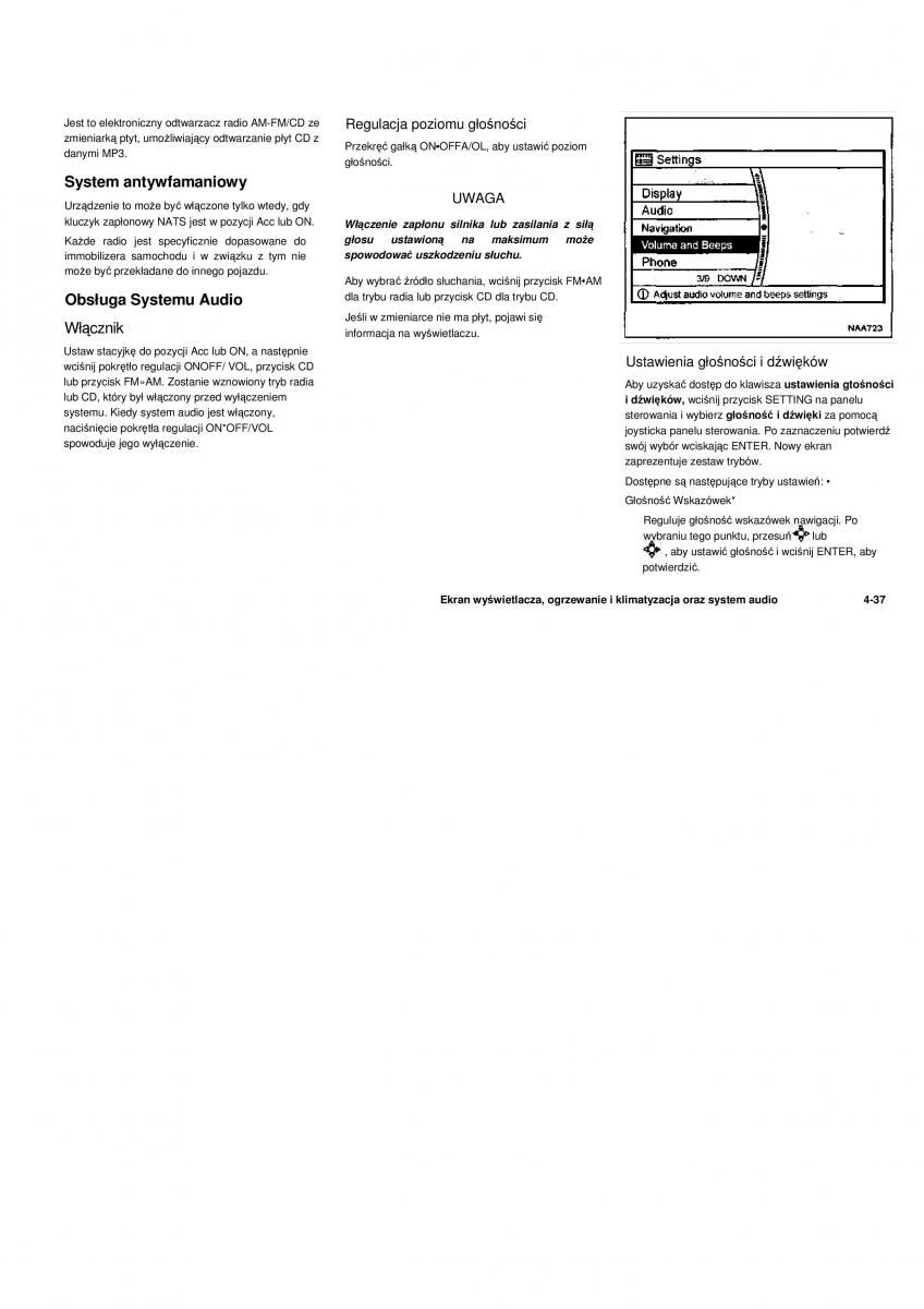 Nissan Navara III 3 instrukcja obslugi / page 151