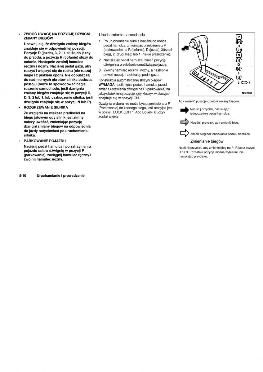 Nissan Navara III 3 instrukcja obslugi / page 172