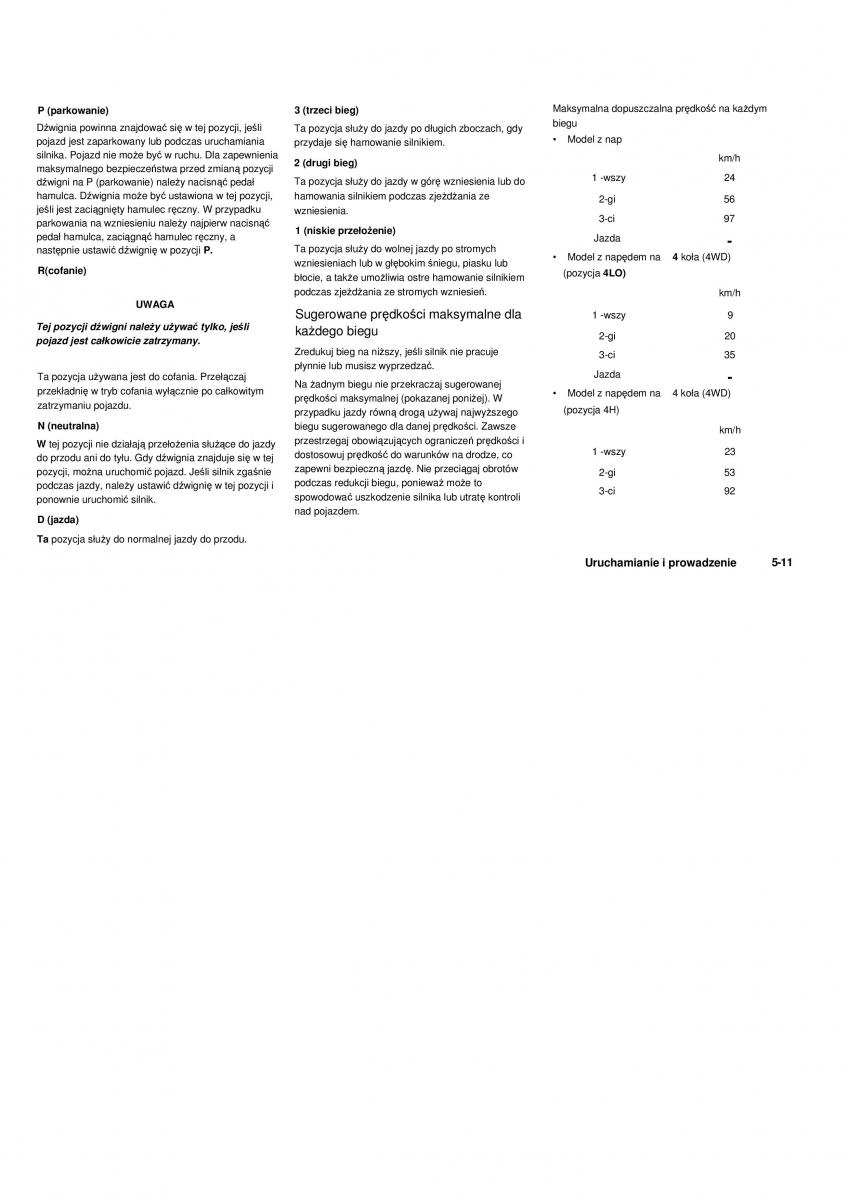 Nissan Navara III 3 instrukcja obslugi / page 173