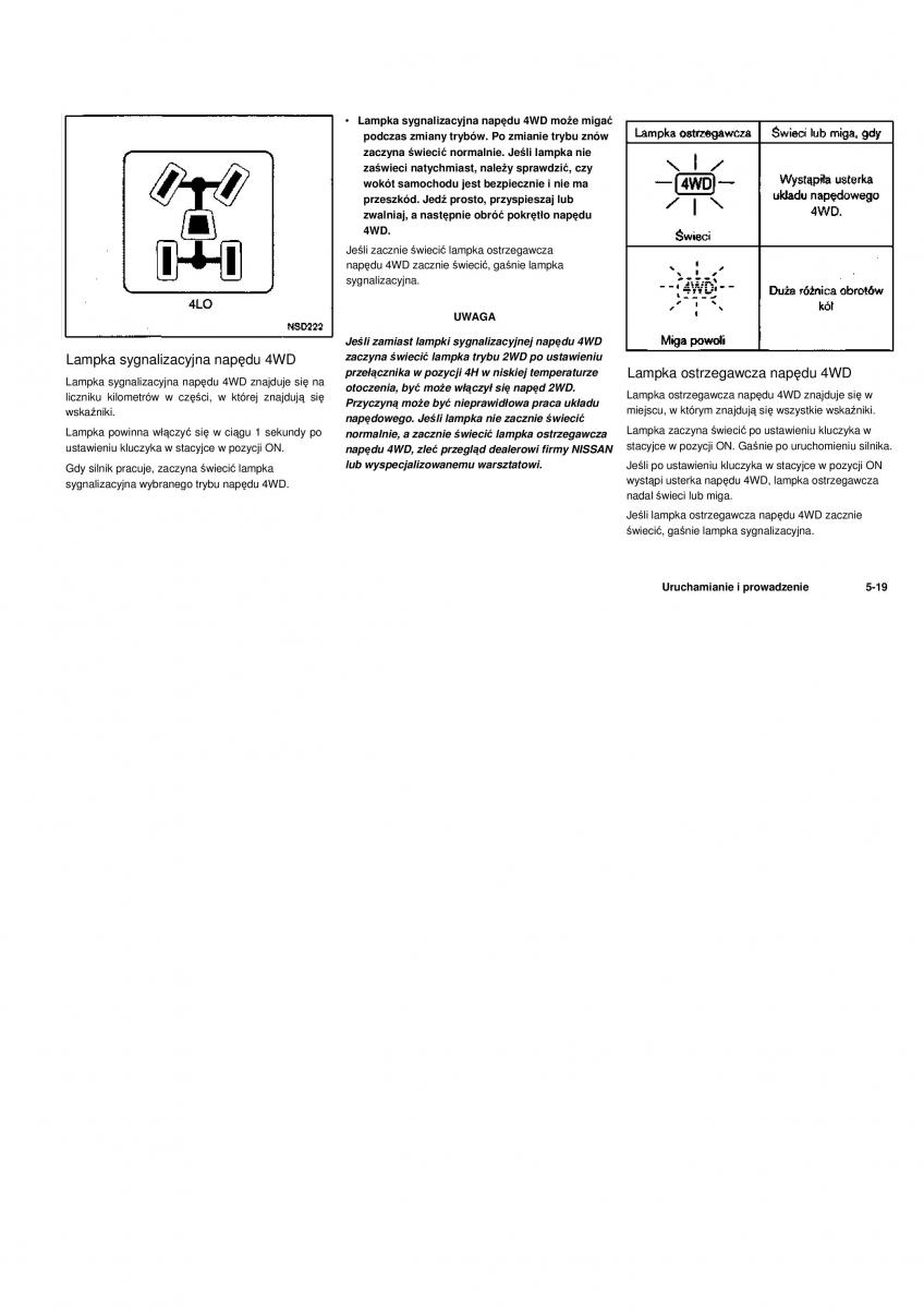 Nissan Navara III 3 instrukcja obslugi / page 181