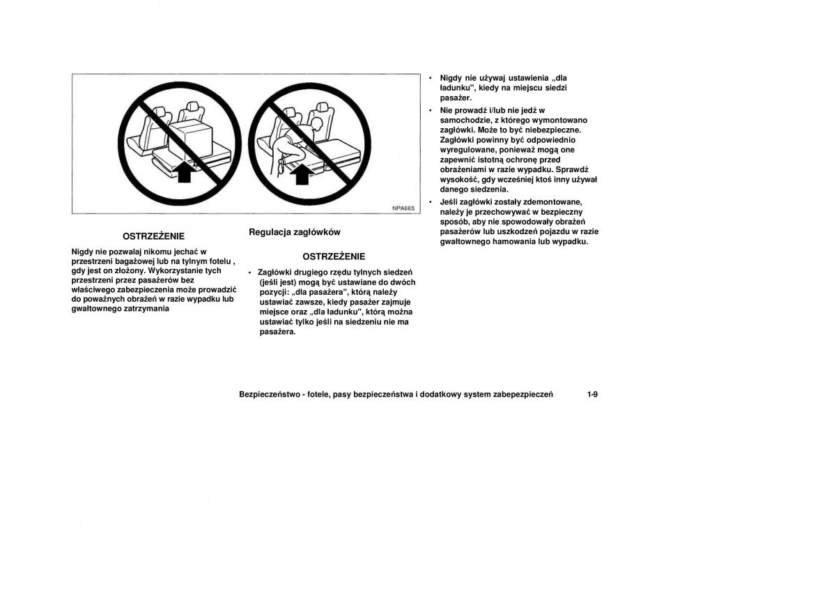 Nissan Navara III 3 instrukcja obslugi / page 21