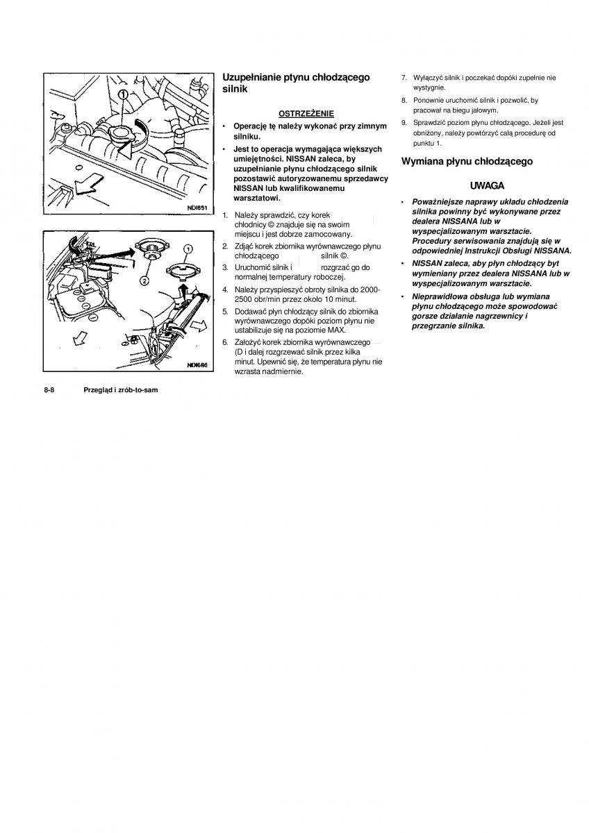 Nissan Navara III 3 instrukcja obslugi / page 230