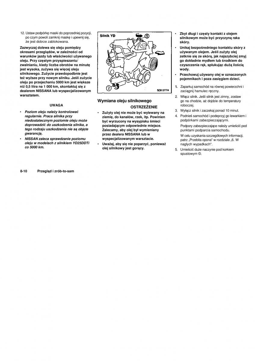 Nissan Navara III 3 instrukcja obslugi / page 232