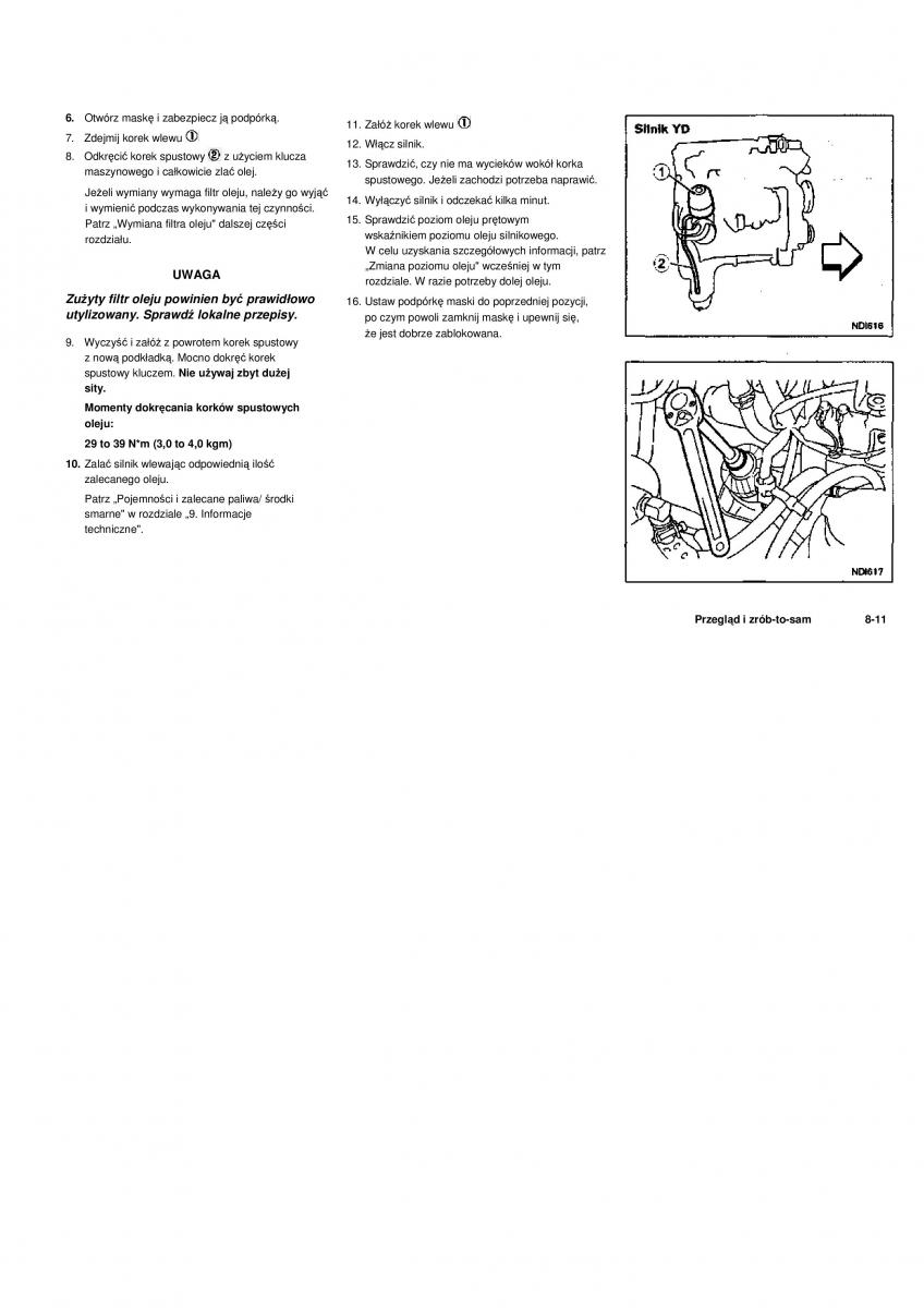 Nissan Navara III 3 instrukcja obslugi / page 233