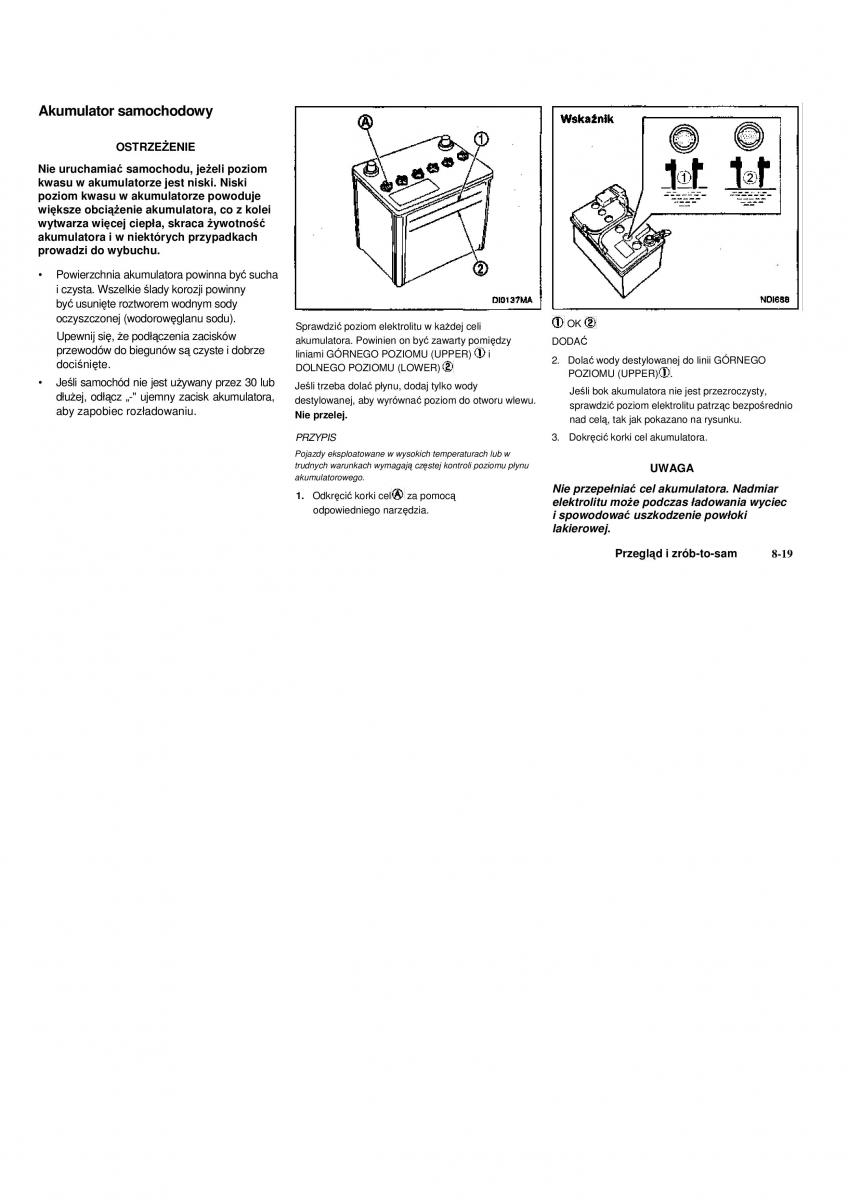 Nissan Navara III 3 instrukcja obslugi / page 241