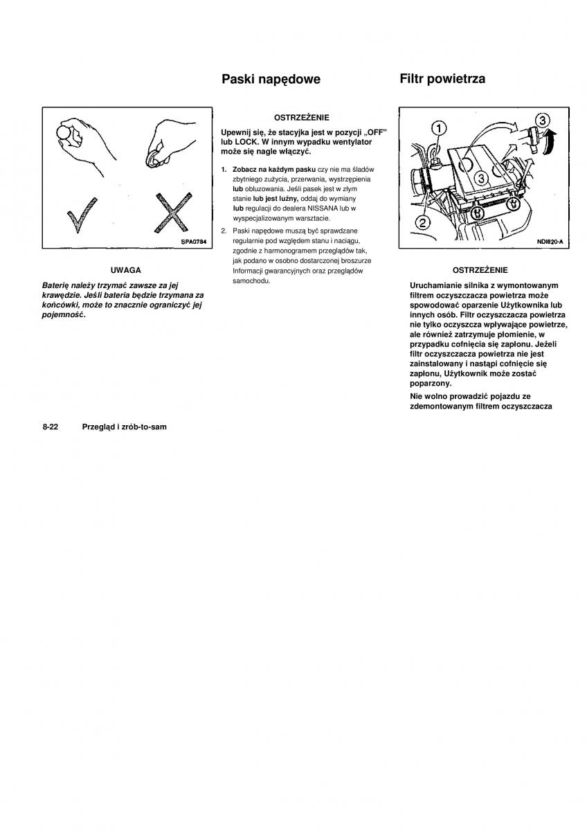 Nissan Navara III 3 instrukcja obslugi / page 244