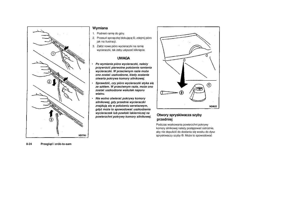 Nissan Navara III 3 instrukcja obslugi / page 246