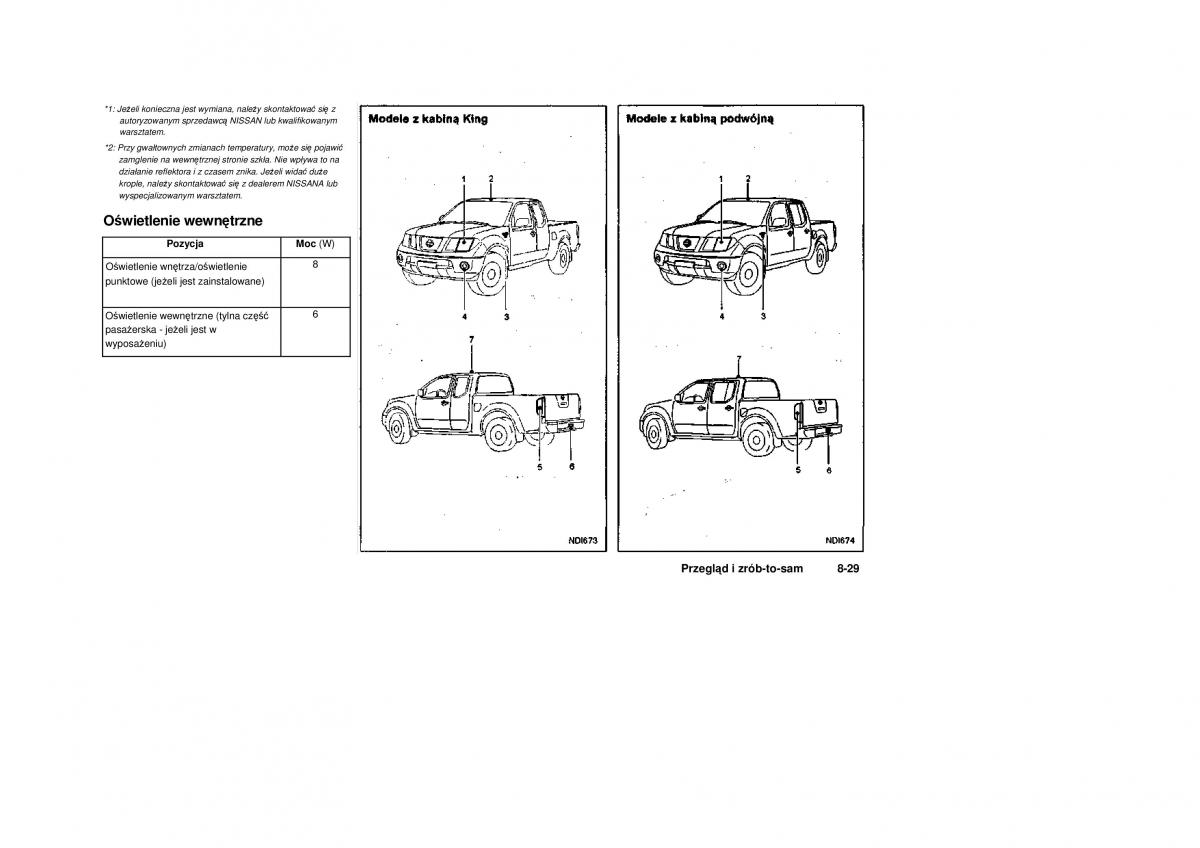 Nissan Navara III 3 instrukcja obslugi / page 251