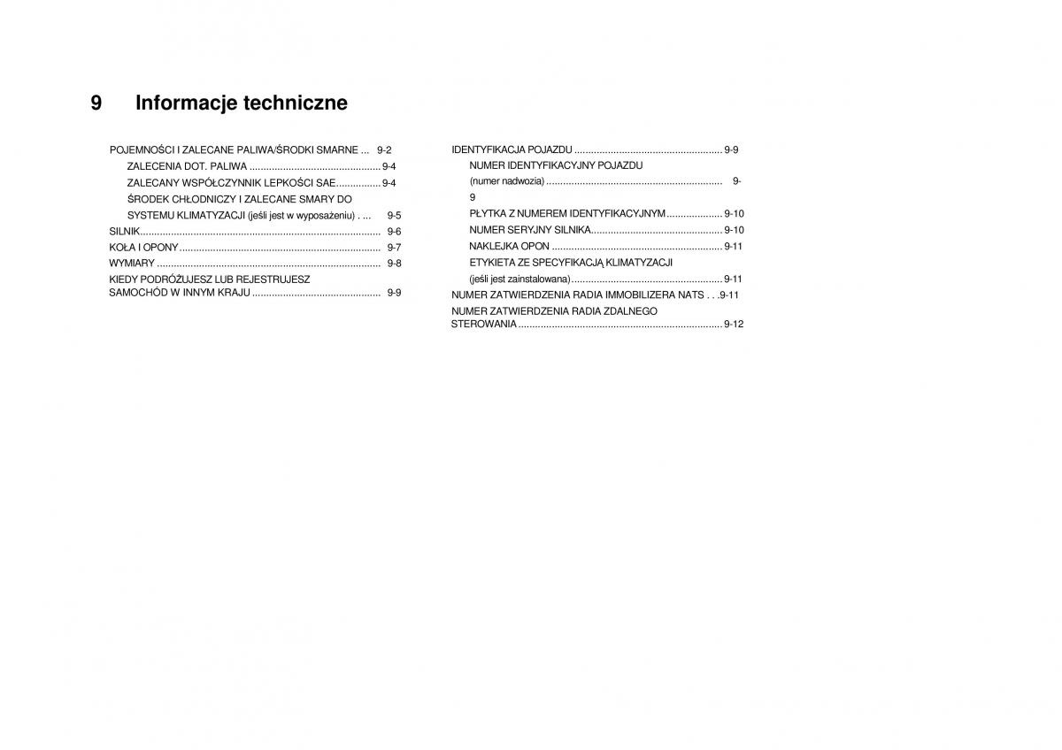 Nissan Navara III 3 instrukcja obslugi / page 261