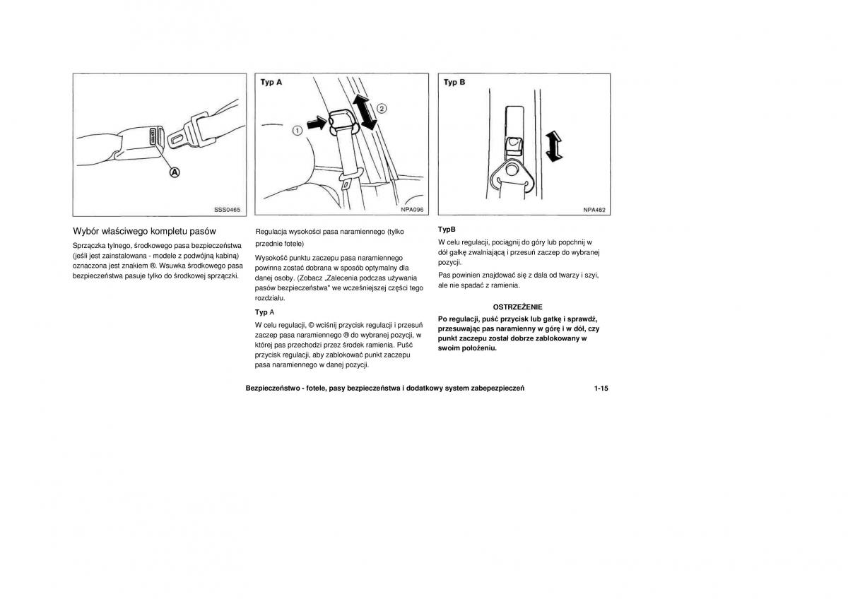 Nissan Navara III 3 instrukcja obslugi / page 27