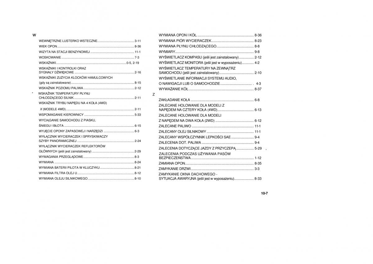 Nissan Navara III 3 instrukcja obslugi / page 281