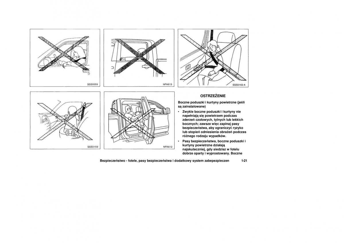 Nissan Navara III 3 instrukcja obslugi / page 33