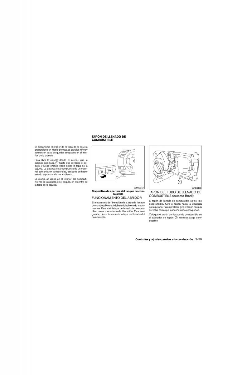 Nissan Tiida Versa I 1 manual del propietario / page 163