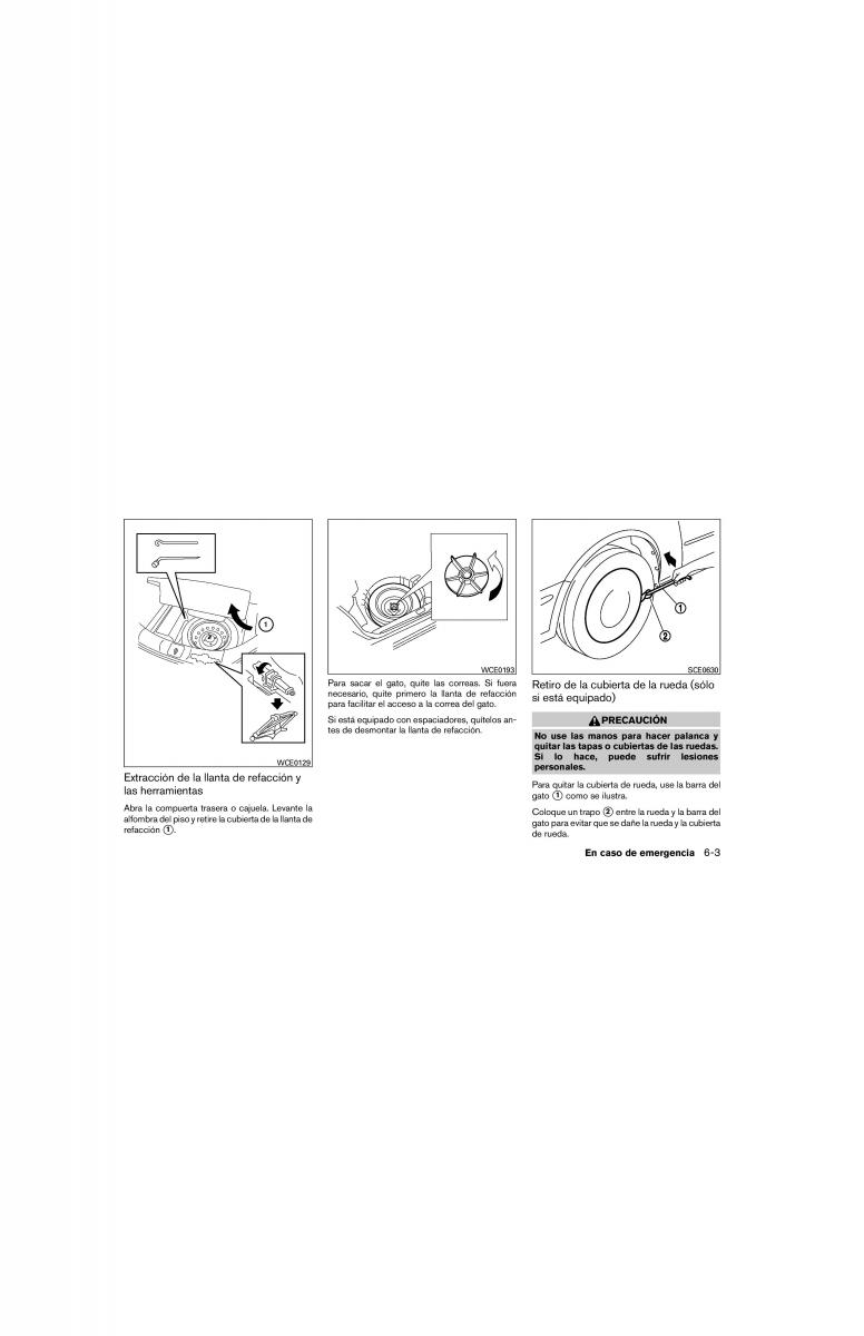 Nissan Tiida Versa I 1 manual del propietario / page 249