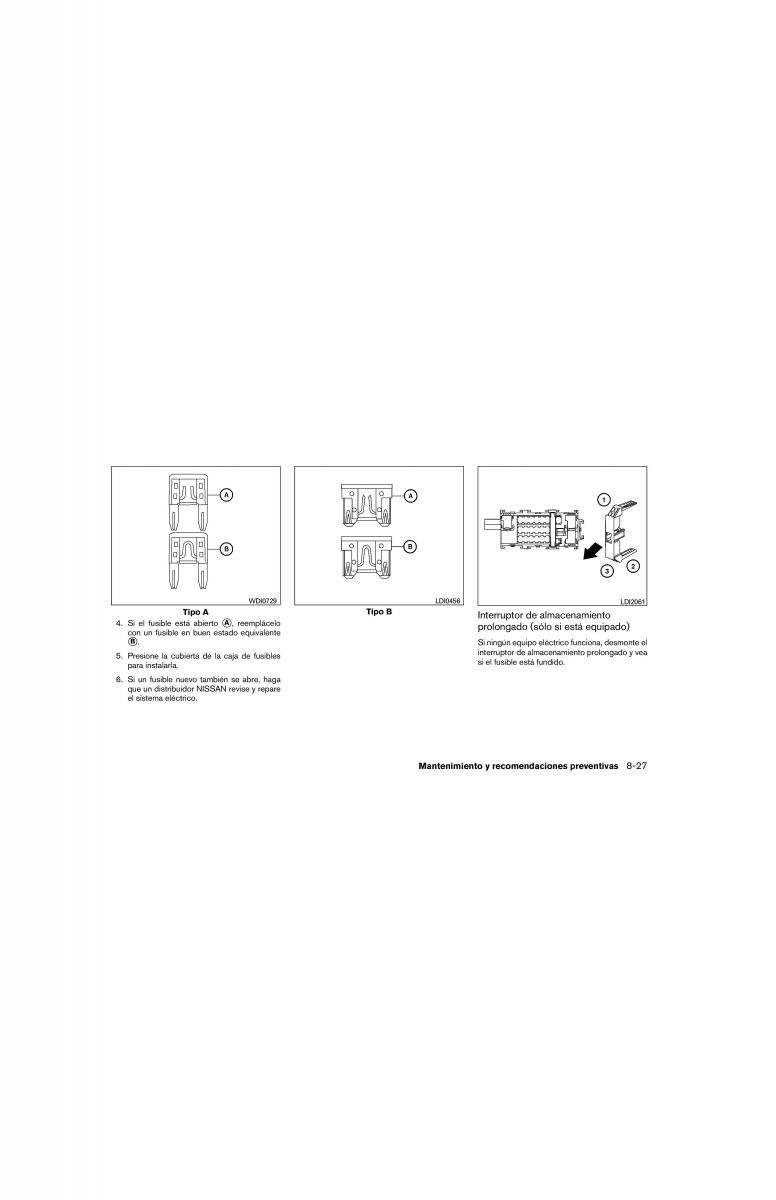 Nissan Tiida Versa I 1 manual del propietario / page 295