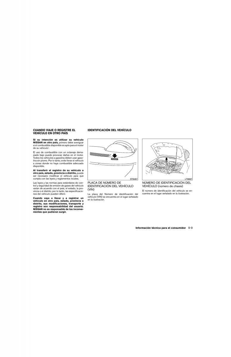 Nissan Tiida Versa I 1 manual del propietario / page 323