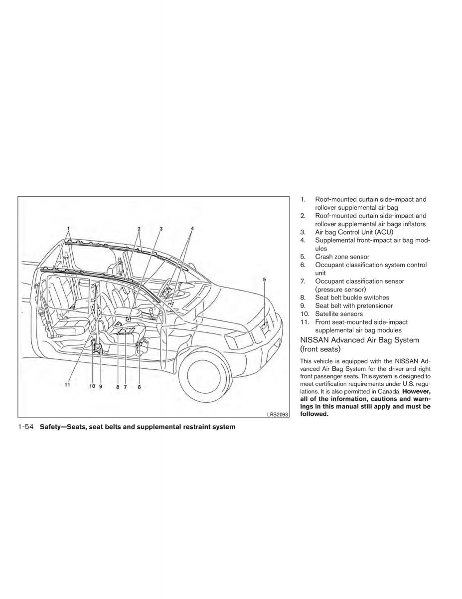 Nissan Titan I 1 owners manual / page 71