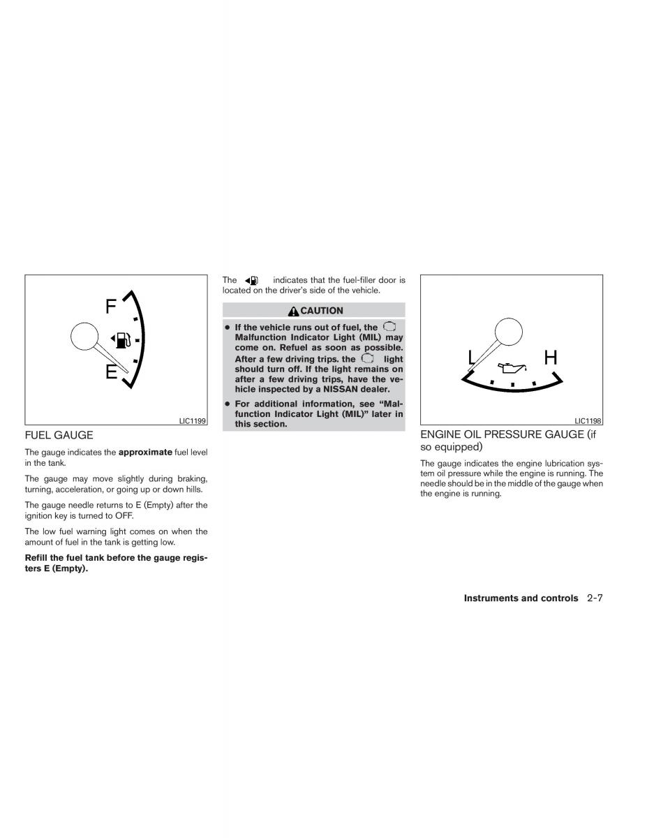 Nissan Titan I 1 owners manual / page 88