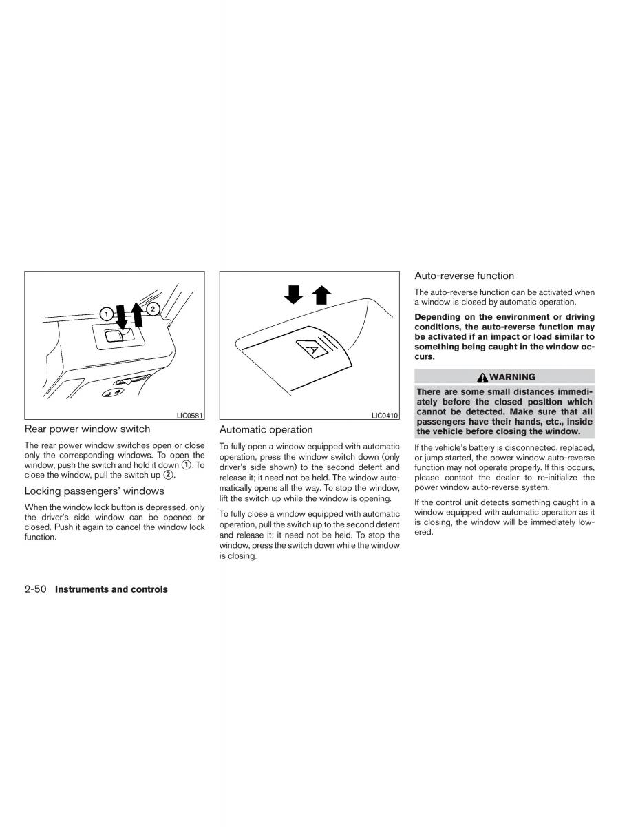 Nissan Titan I 1 owners manual / page 131