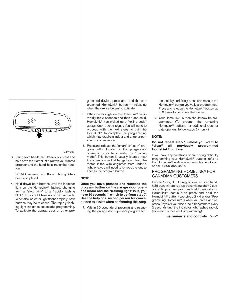 Nissan Titan I 1 owners manual / page 138