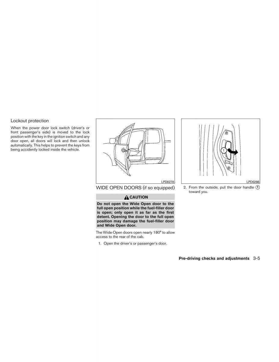 Nissan Titan I 1 owners manual / page 146