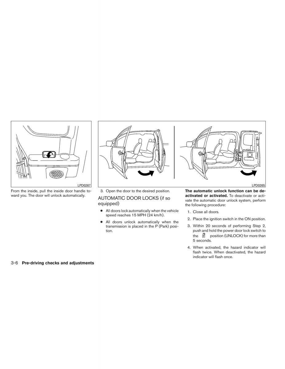 Nissan Titan I 1 owners manual / page 147