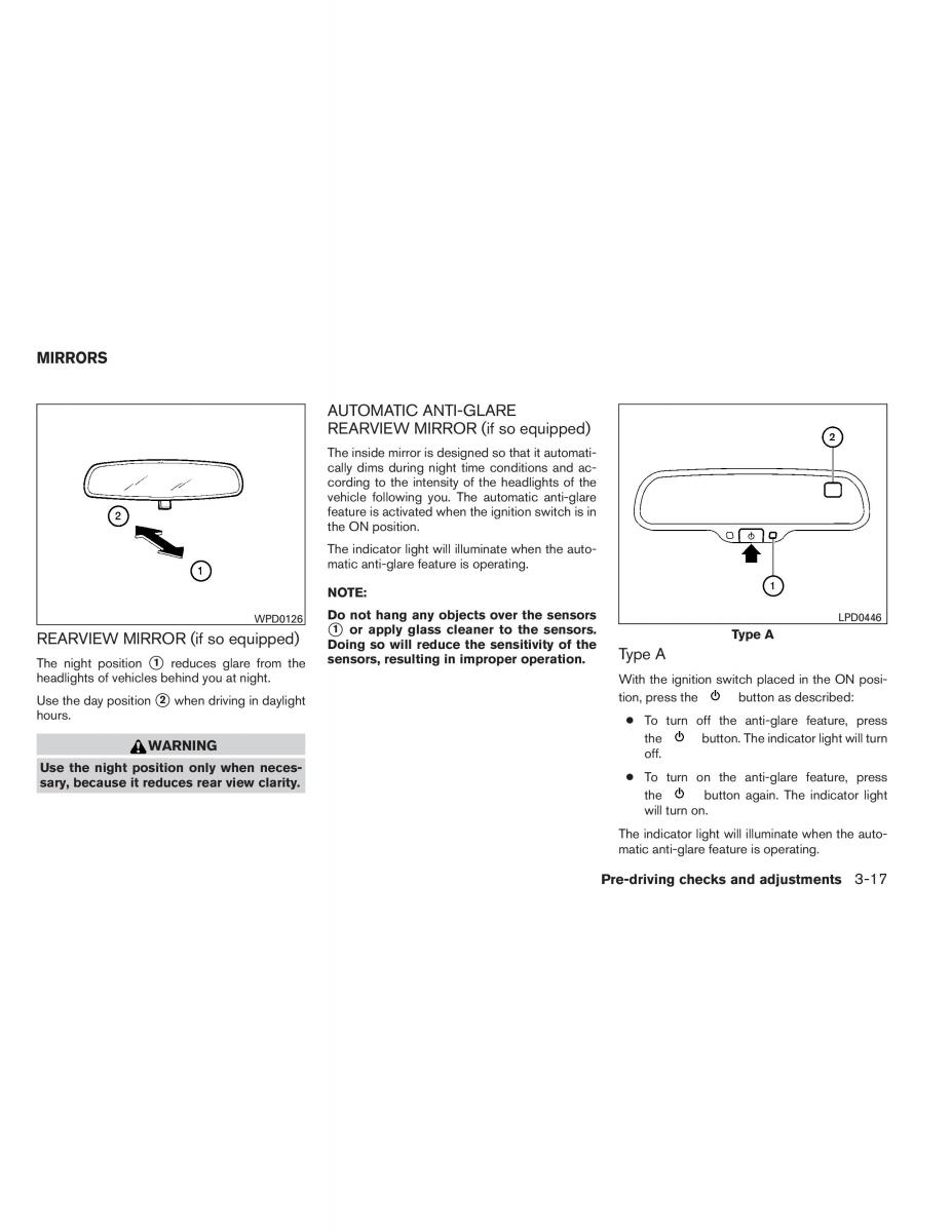 Nissan Titan I 1 owners manual / page 158