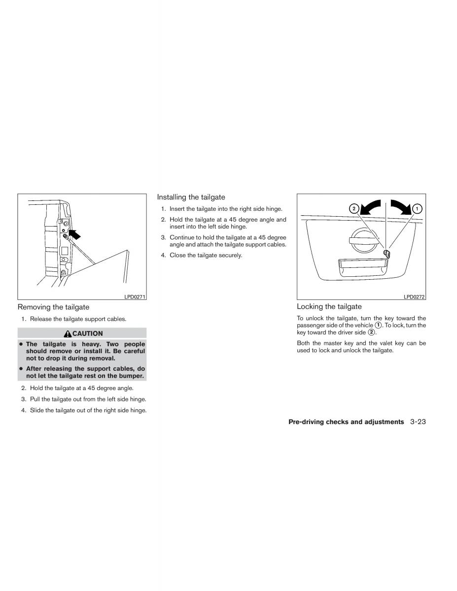 Nissan Titan I 1 owners manual / page 164