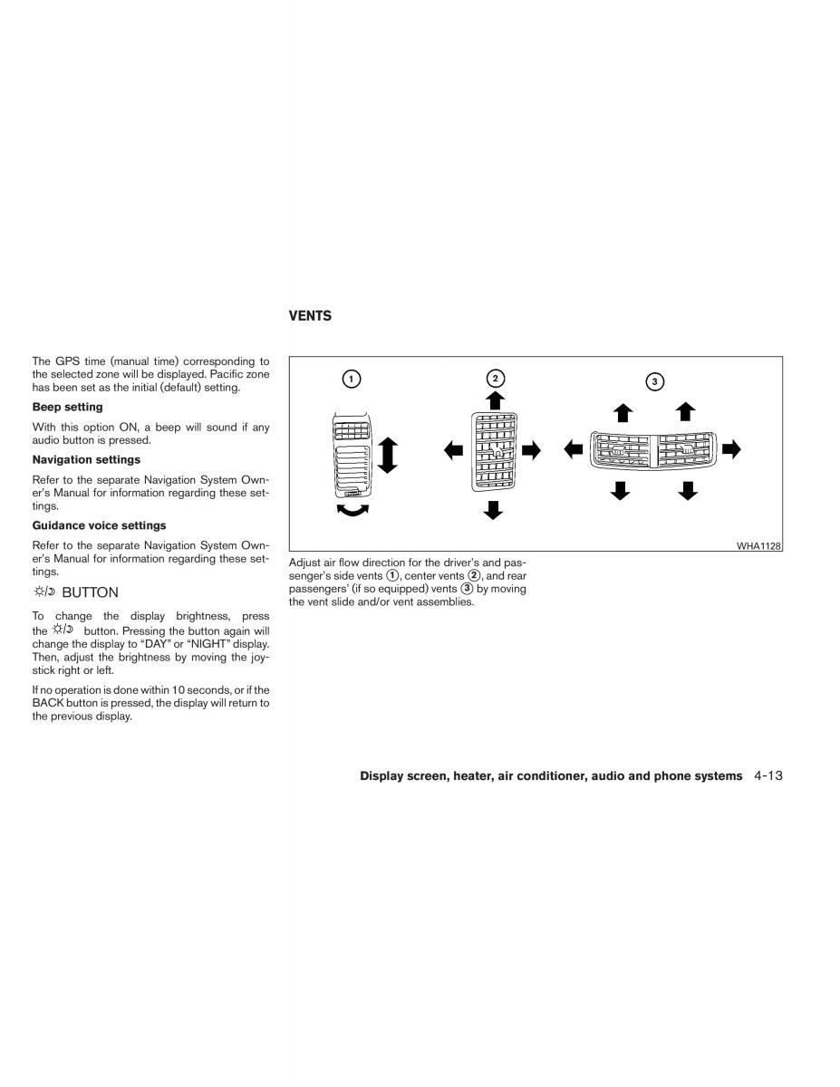 Nissan Titan I 1 owners manual / page 182