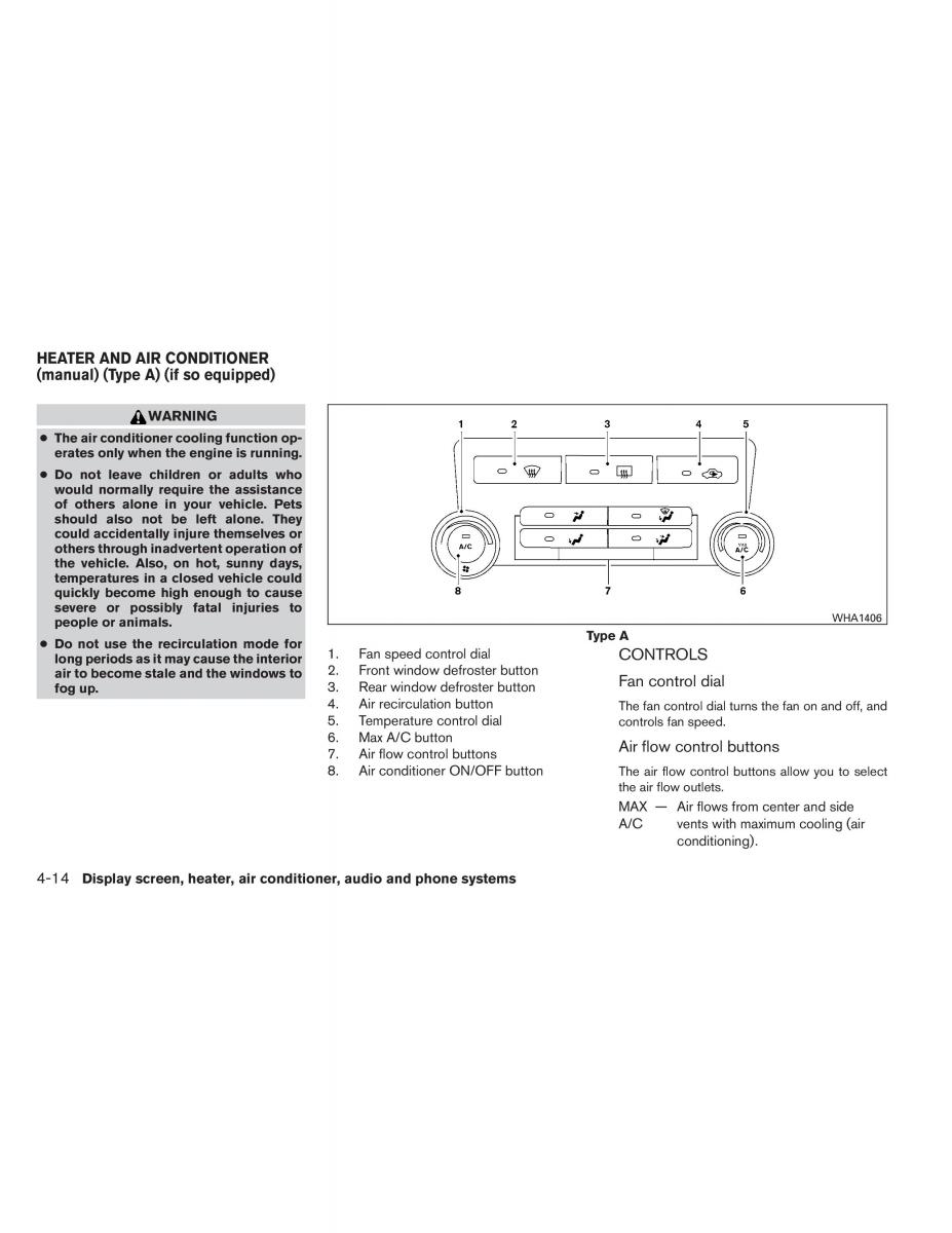 Nissan Titan I 1 owners manual / page 183