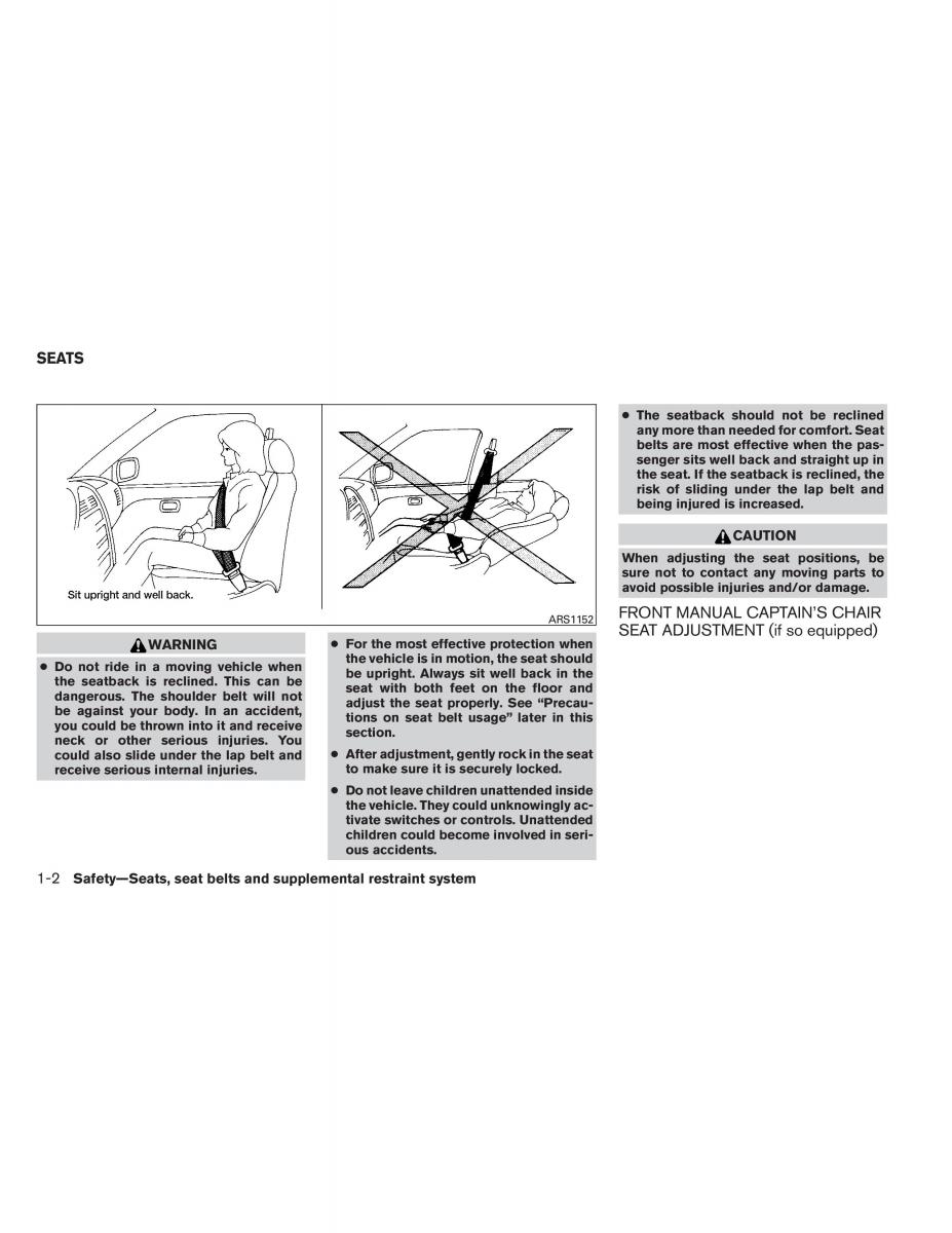 Nissan Titan I 1 owners manual / page 19