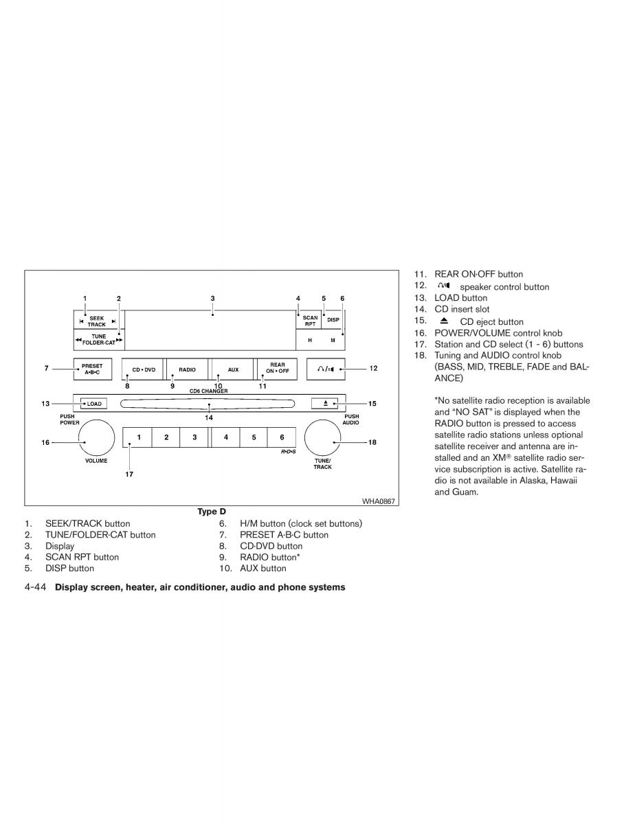 Nissan Titan I 1 owners manual / page 213