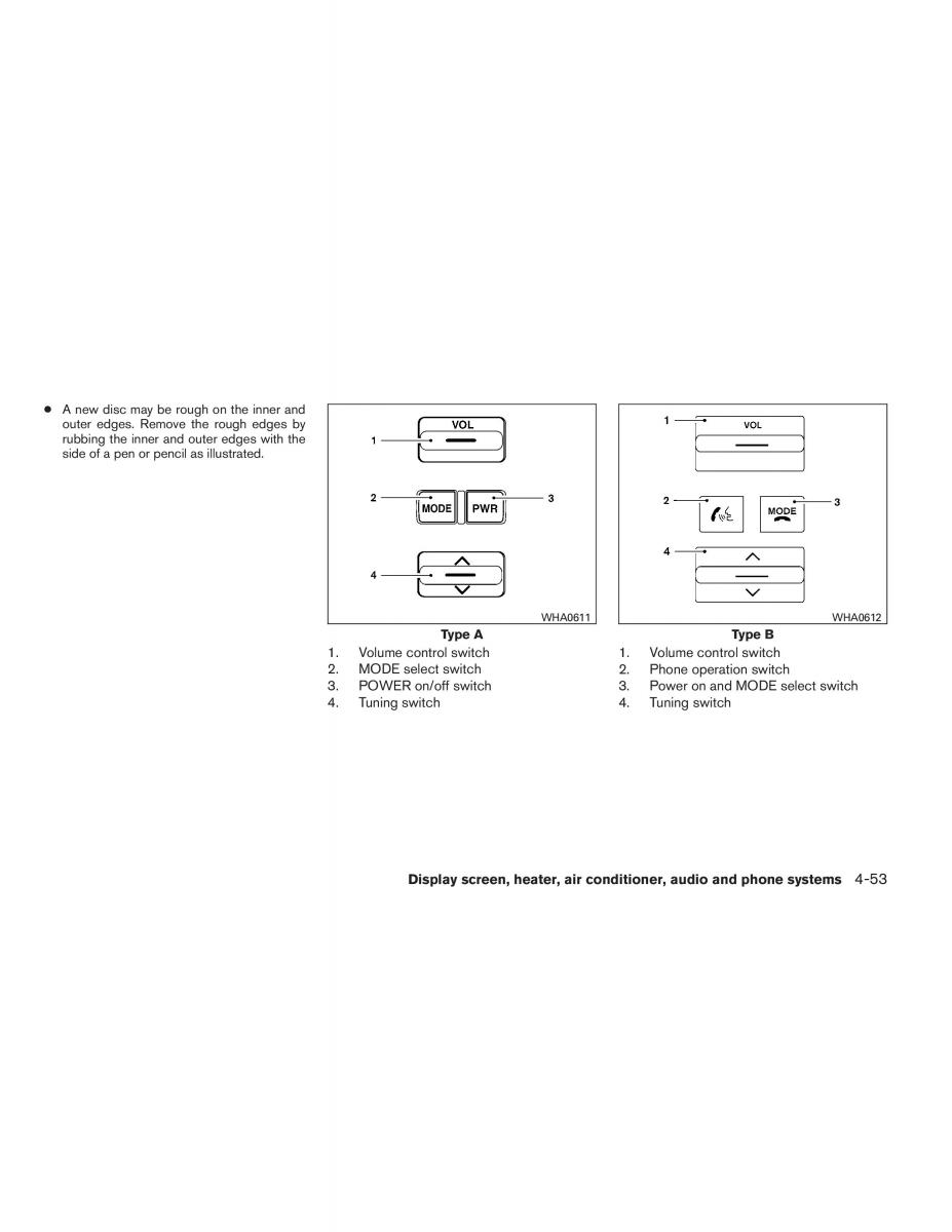 Nissan Titan I 1 owners manual / page 222