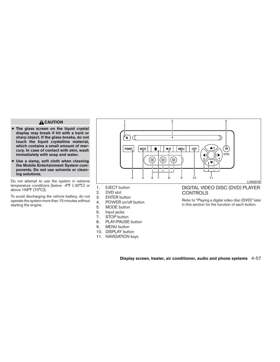 Nissan Titan I 1 owners manual / page 226