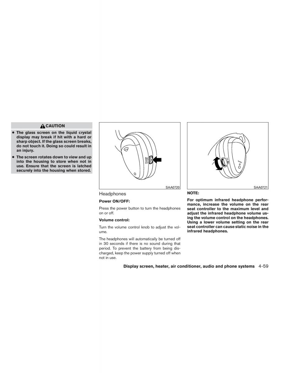 Nissan Titan I 1 owners manual / page 228