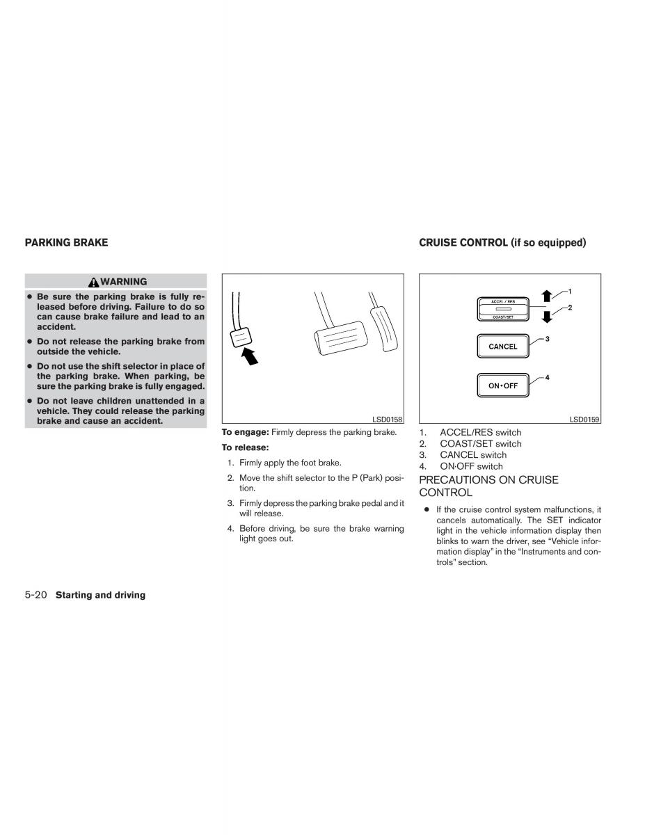 Nissan Titan I 1 owners manual / page 271