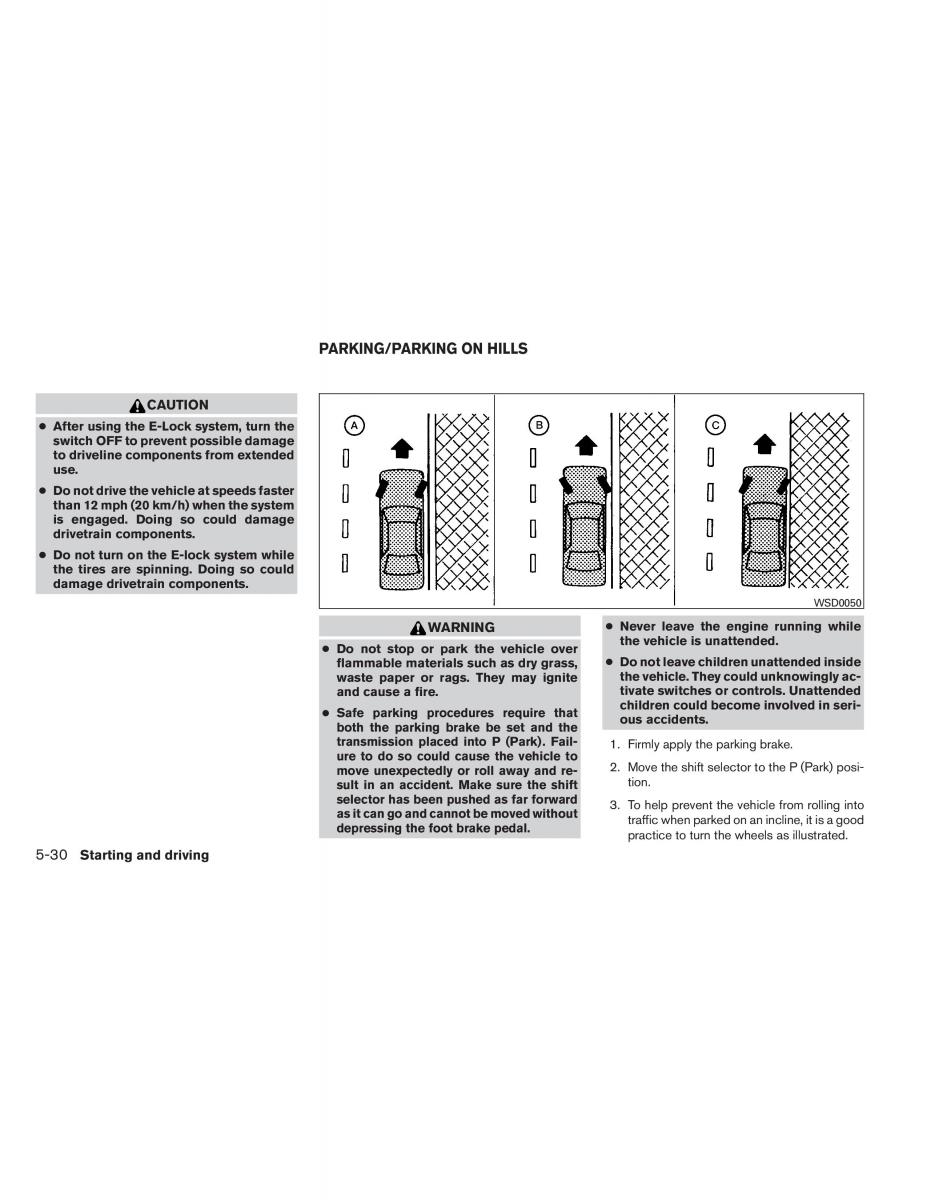 Nissan Titan I 1 owners manual / page 281