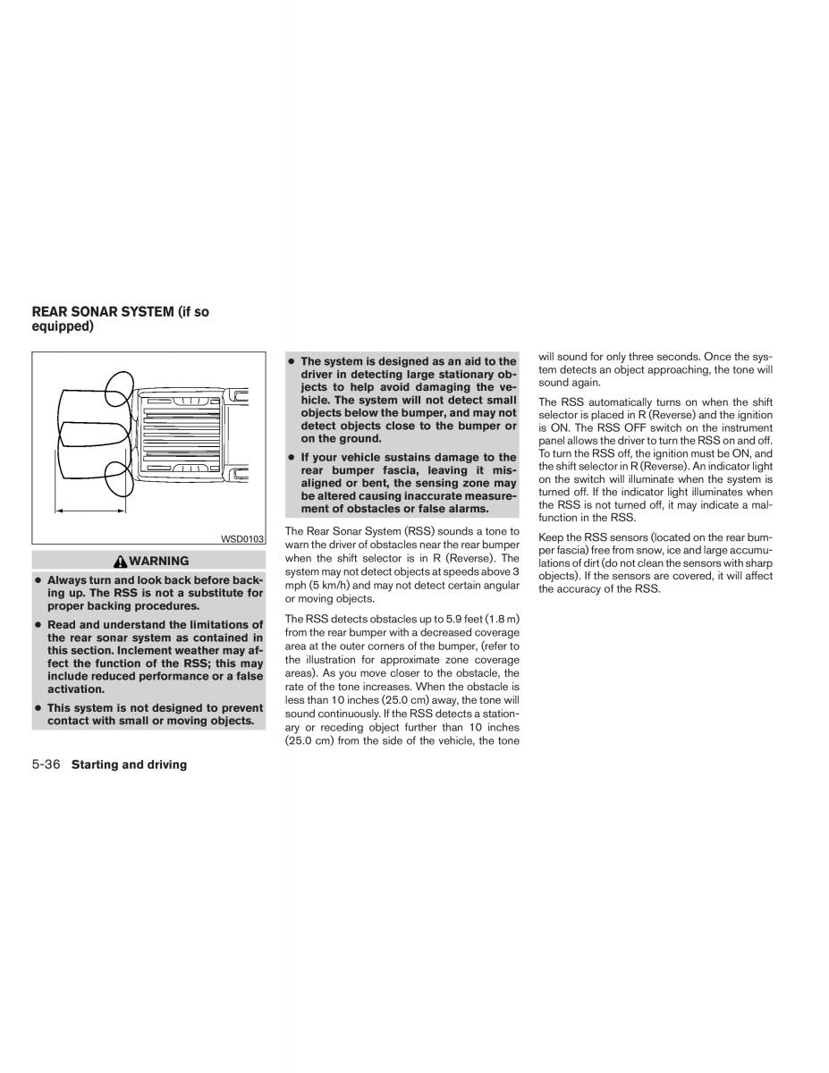 Nissan Titan I 1 owners manual / page 287