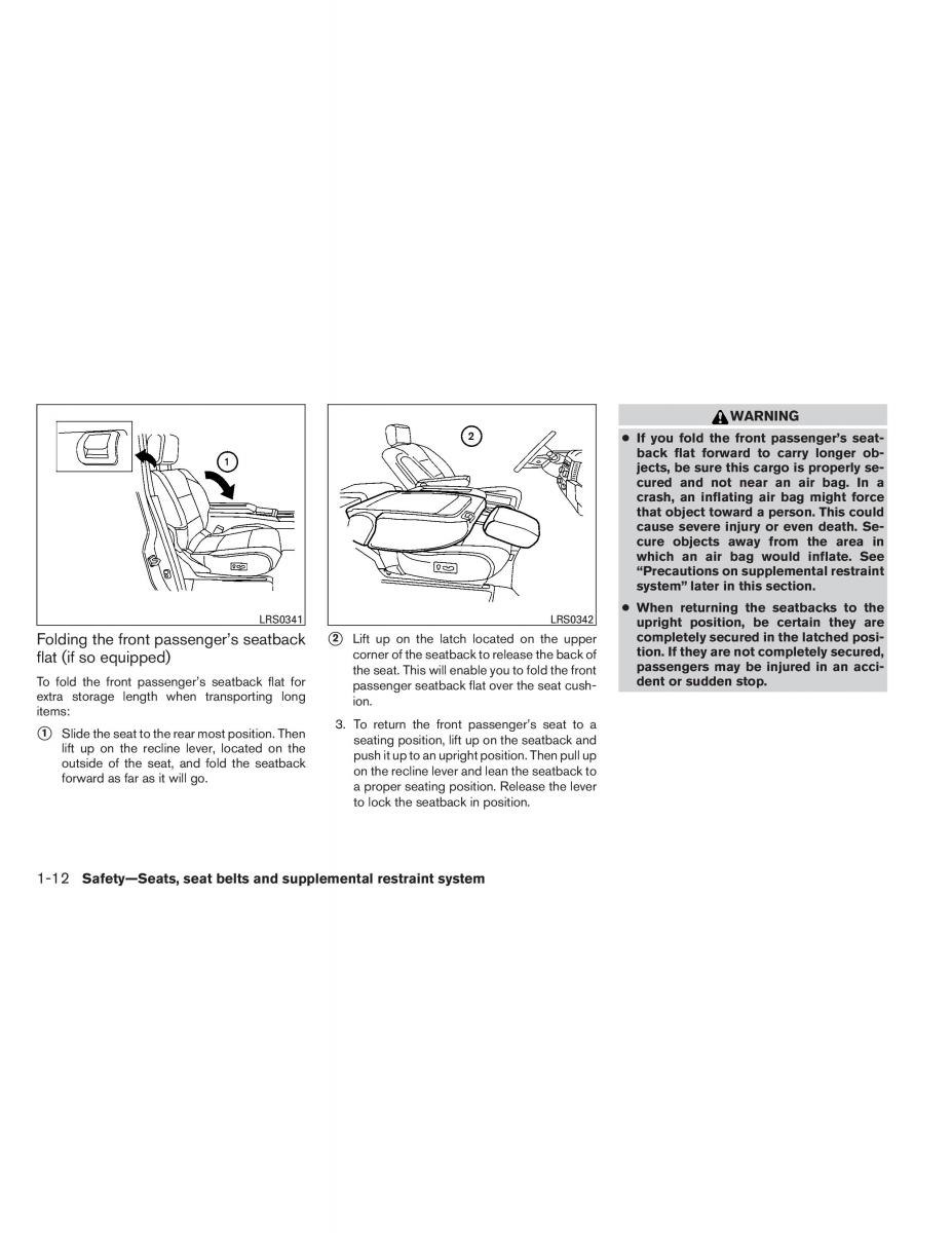 Nissan Titan I 1 owners manual / page 29