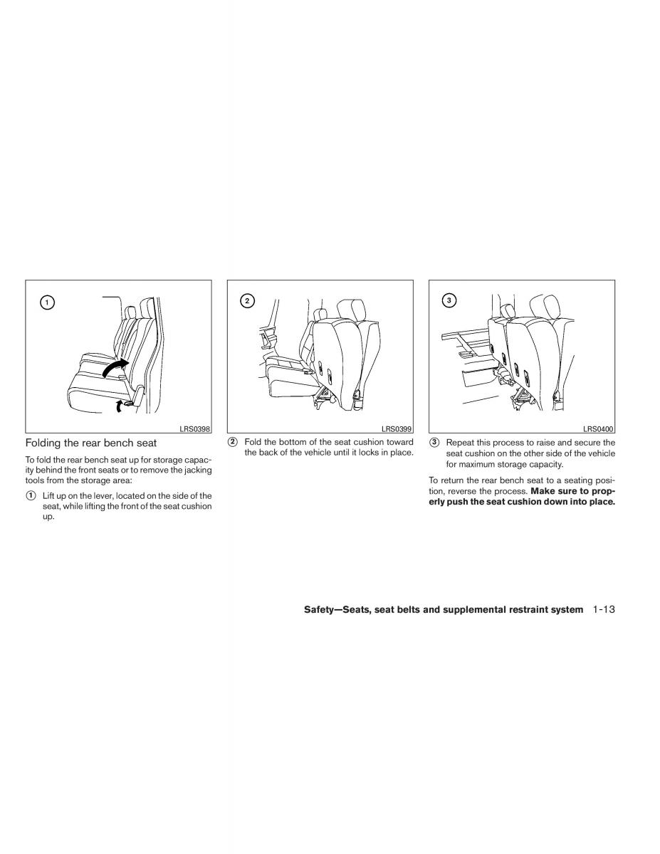 Nissan Titan I 1 owners manual / page 30