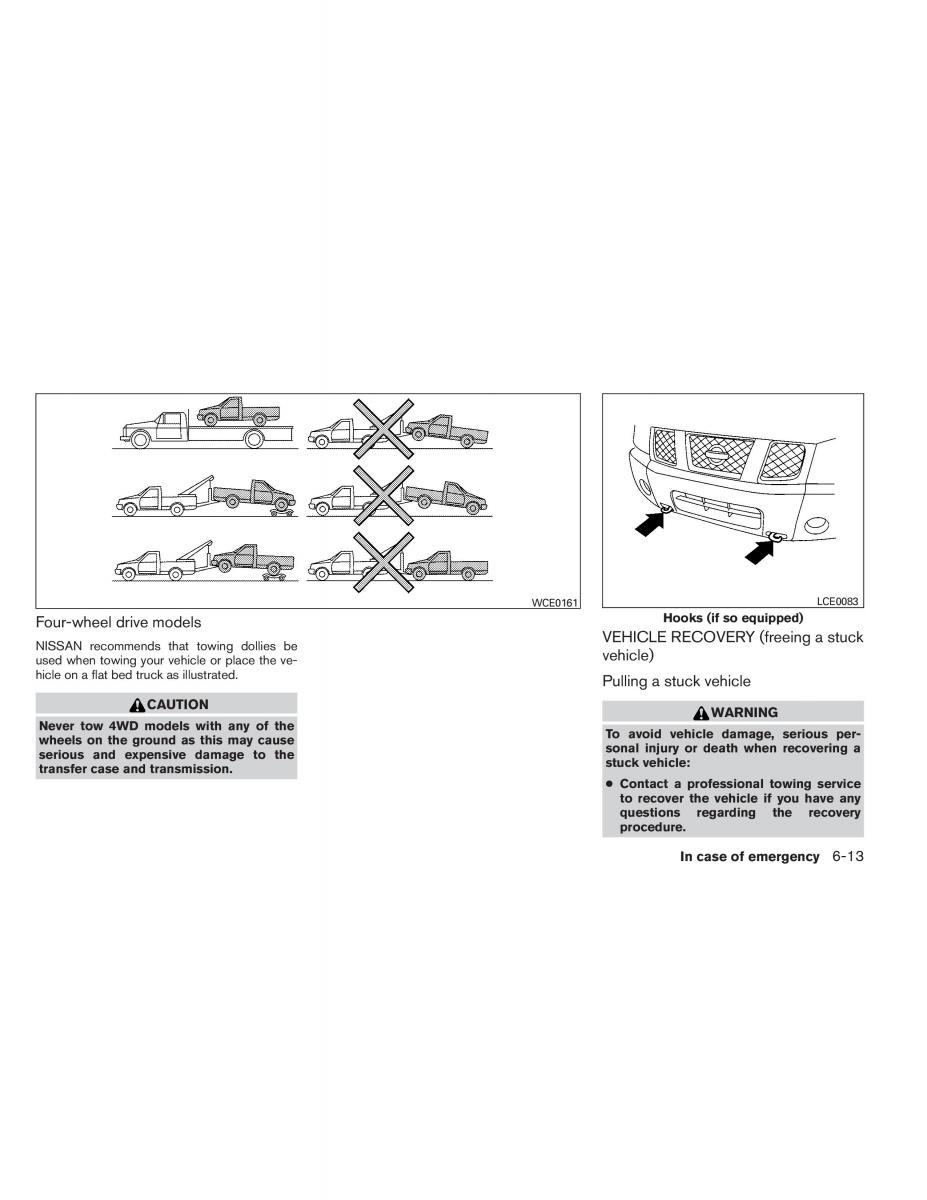 Nissan Titan I 1 owners manual / page 302